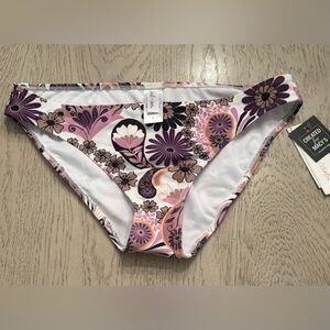Vintage Floral Salt & Cove Bikini Bottoms- Size Large